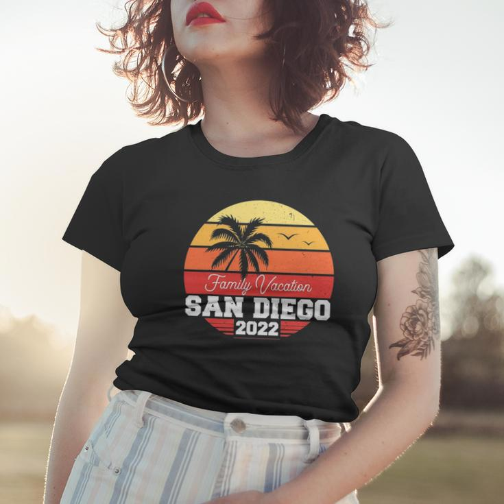 San Diego Family Vacation 2022 Matching Family Group Women T-shirt Gifts for Her
