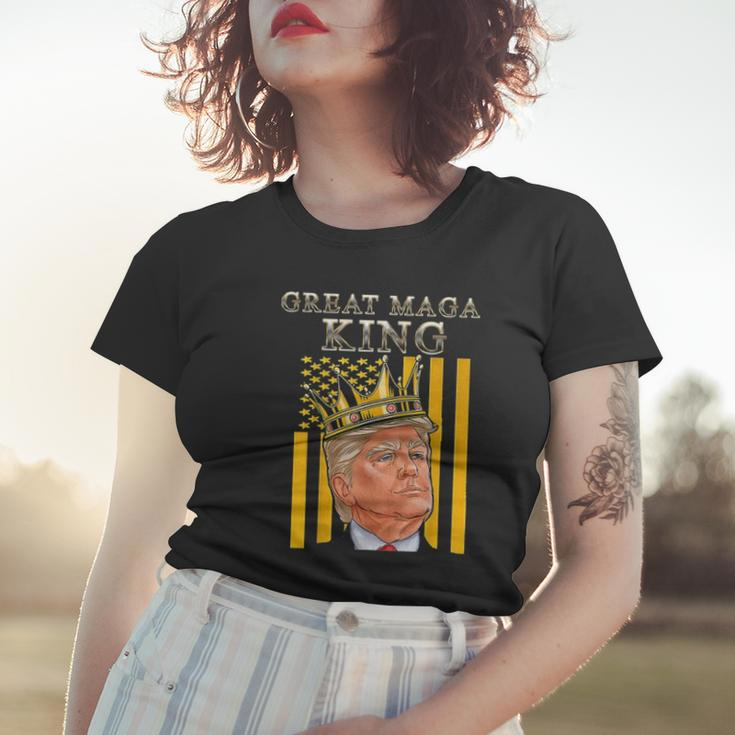 The Great Maga King The Return Of The Ultra Maga King Version Women T-shirt Gifts for Her