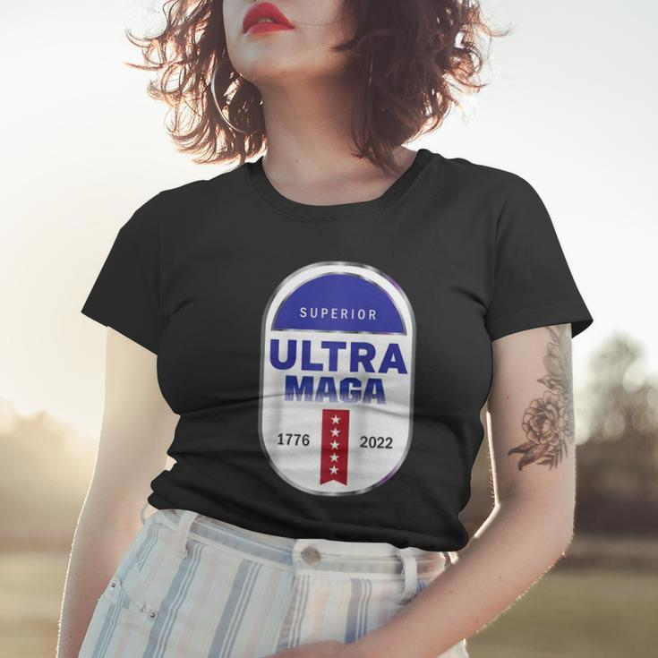 Ultra Maga 4Th Of July Raglan Baseball Tee Women T-shirt Gifts for Her