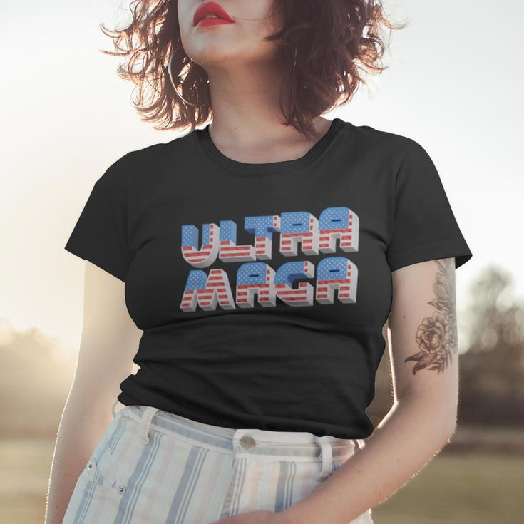 Ultra Maga Tshirt Proud Ultra Maga Make America Great Again America Tshirt United State Of America Women T-shirt Gifts for Her