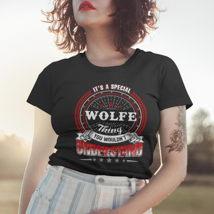 Wolfe Shirt Family Crest WolfeShirt Wolfe Clothing Wolfe Tshirt Wolfe Tshirt Gifts For The Wolfe Women T-shirt Gifts for Her