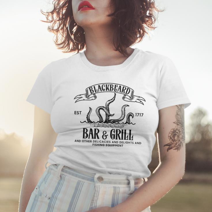 Blackbeards Bar And Grill Est Women T-shirt Gifts for Her