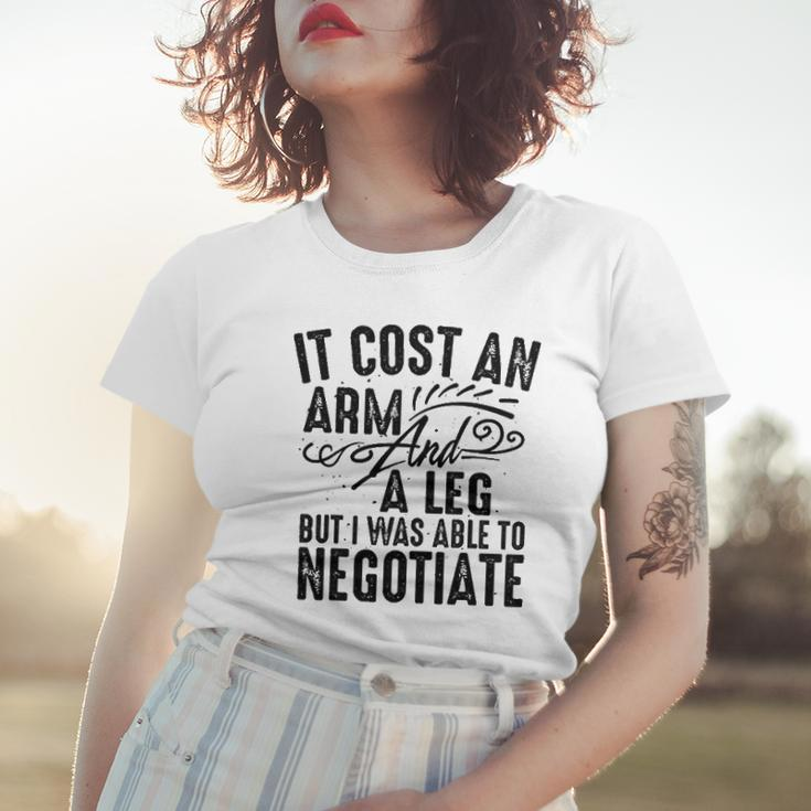 Cool Arm And Leg Able To Negotiate Funny Amputation Gift Women T-shirt Gifts for Her