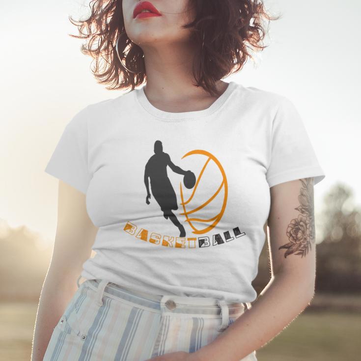 Funny Basketball Gift For Basketball Lovers Women T-shirt Gifts for Her