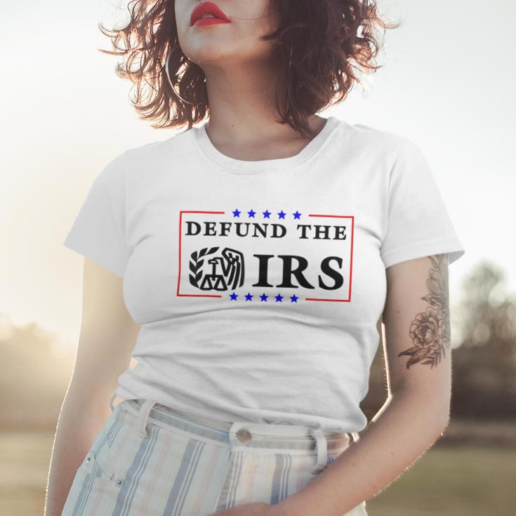 Funny Humor Irs Defund The Irs Women T-shirt Gifts for Her