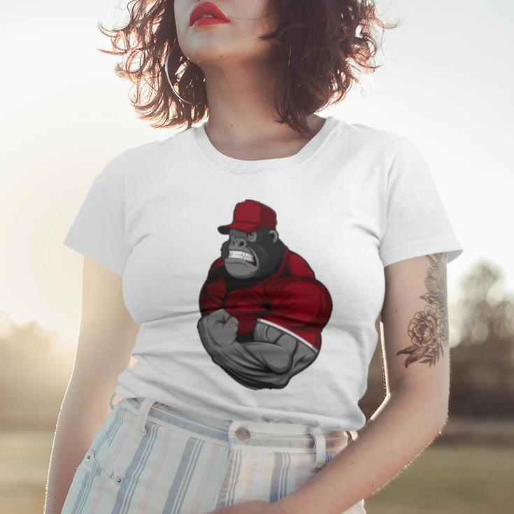 Gorilla Muscle Women T-shirt Gifts for Her