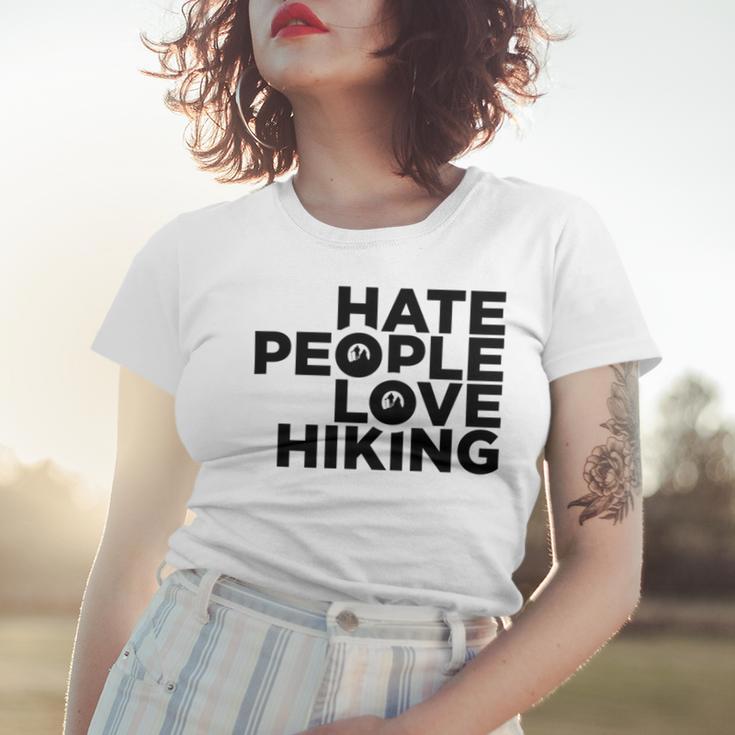 Hate People Love Hiking V2 Women T-shirt Gifts for Her