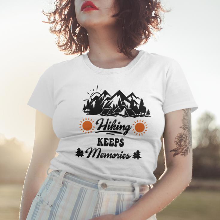 Hiking Keeps Memories V2 Women T-shirt Gifts for Her