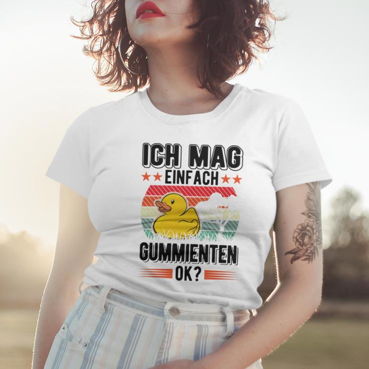 Ich Mag Einfach Gummienten Badeente Women T-shirt Gifts for Her