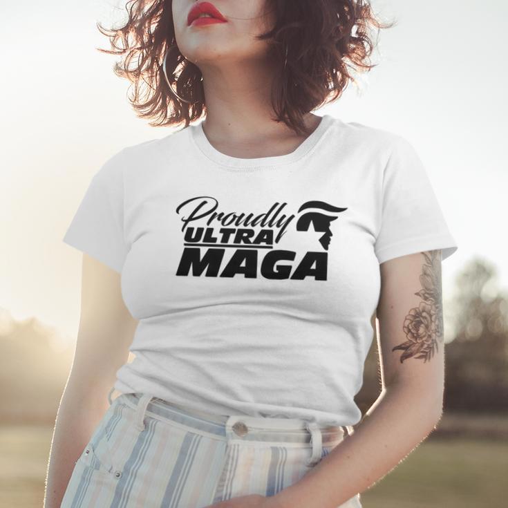 Proudly Ultra Maga Decallets Go Brandontrump Was Rightmandate Freedom Sticker Women T-shirt Gifts for Her