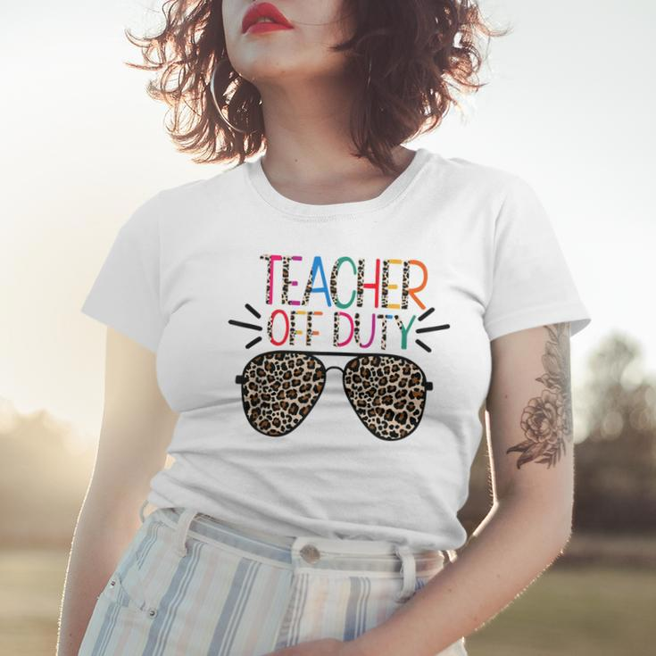 Teacher Off Duty Teacher Mode Off Summer Last Day Of School Women T-shirt Gifts for Her