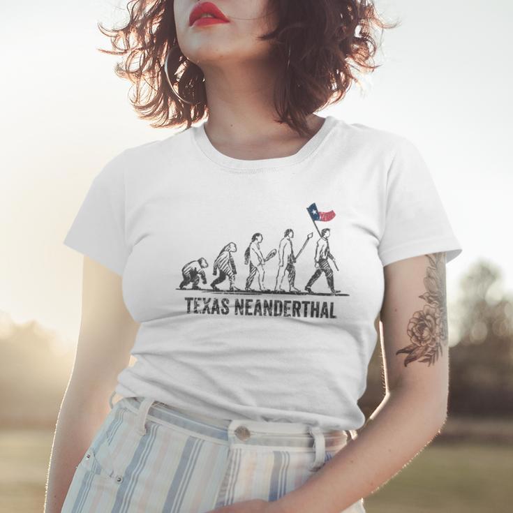 Texas Neanderthal Thinking Women T-shirt Gifts for Her