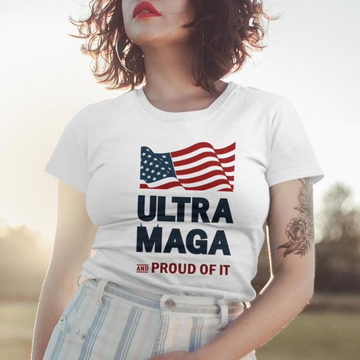Ultra Maga And Proud Of It Tshirt Proud Ultra Maga Make America Great Again America Tshirt United State Of America Women T-shirt Gifts for Her