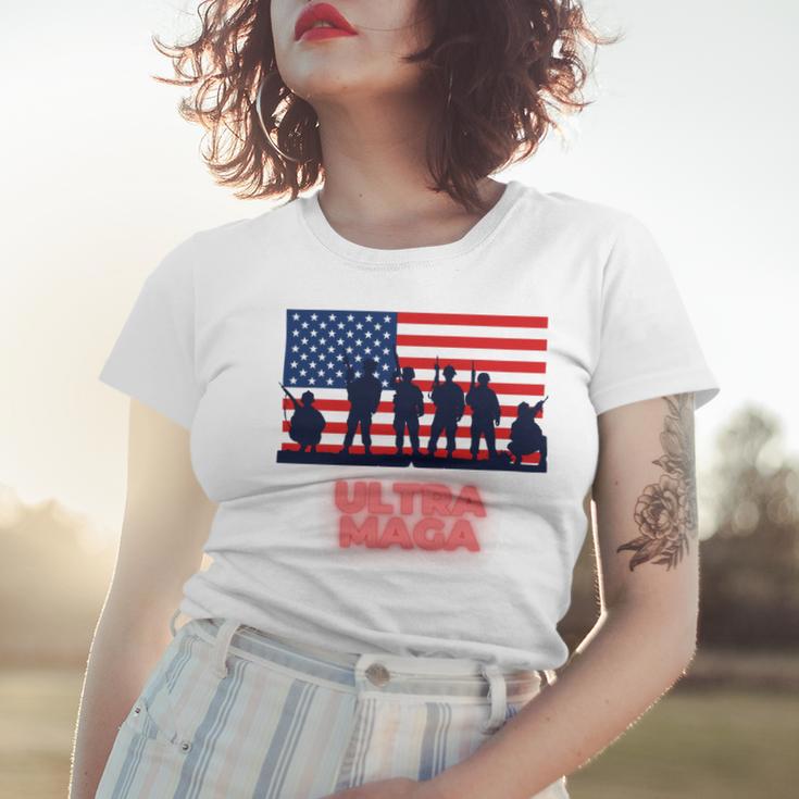 Ultra Maga And Proud Of It V21 Women T-shirt Gifts for Her