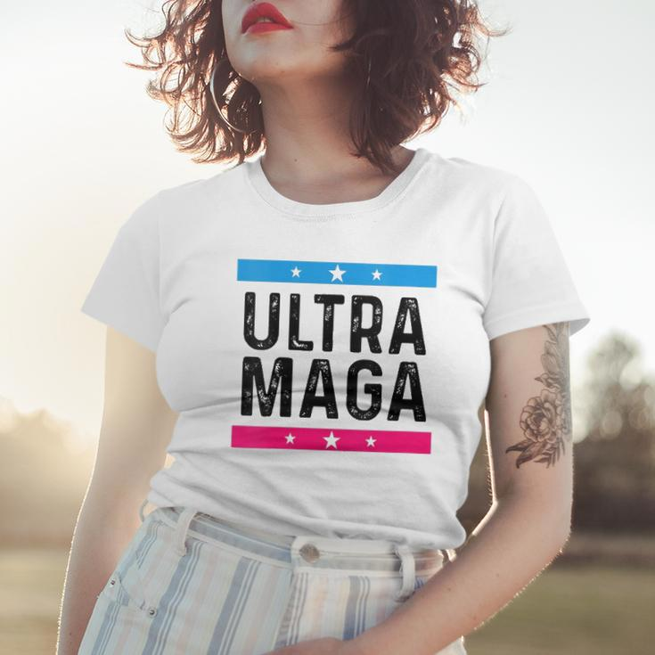 Womens Ultra Mega Patriotic Trump Republicans Conservatives Vote Trump Women T-shirt Gifts for Her