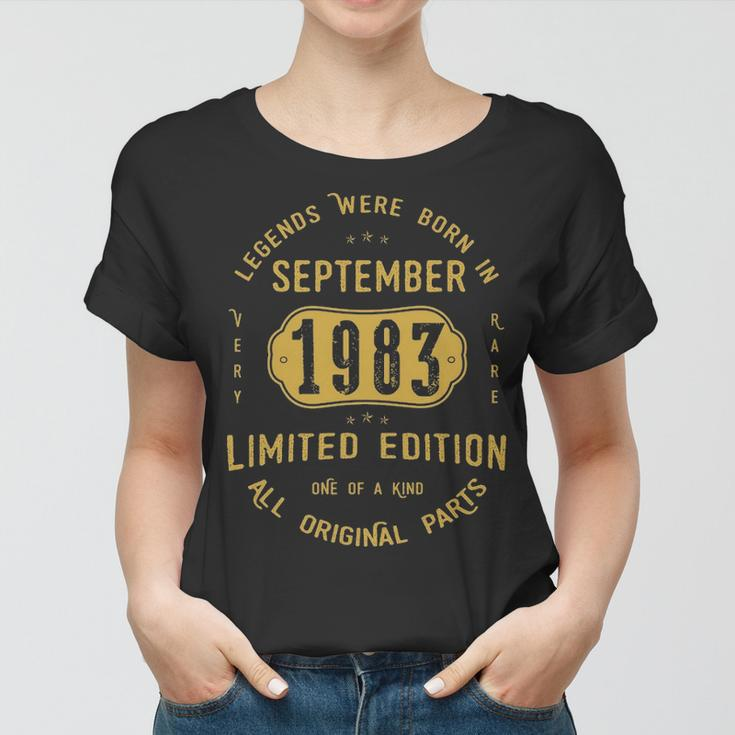 1983 September Birthday Gift 1983 September Limited Edition Women T-shirt