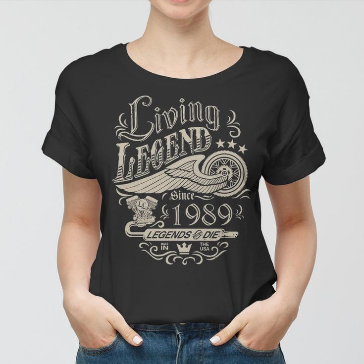 1989 Birthday Living Legend Since 1989 Women T-shirt
