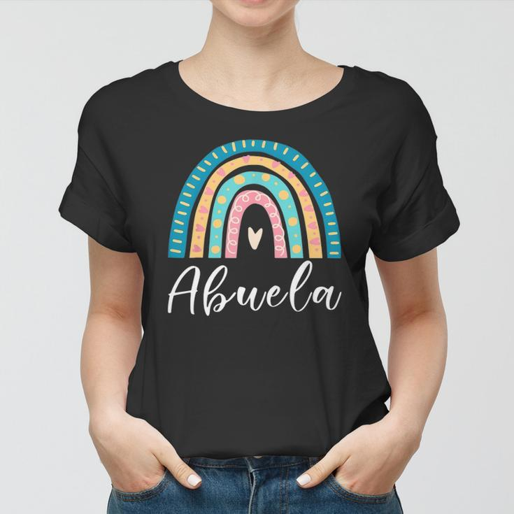 Abuela Rainbow Gifts For Women Family Matching Birthday Women T-shirt