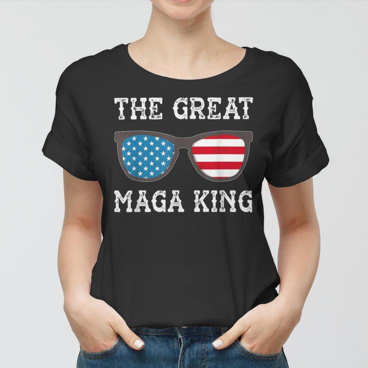 Anti Joe Biden Ultra Maga The Return Of The Great Maga King V3 Women T-shirt