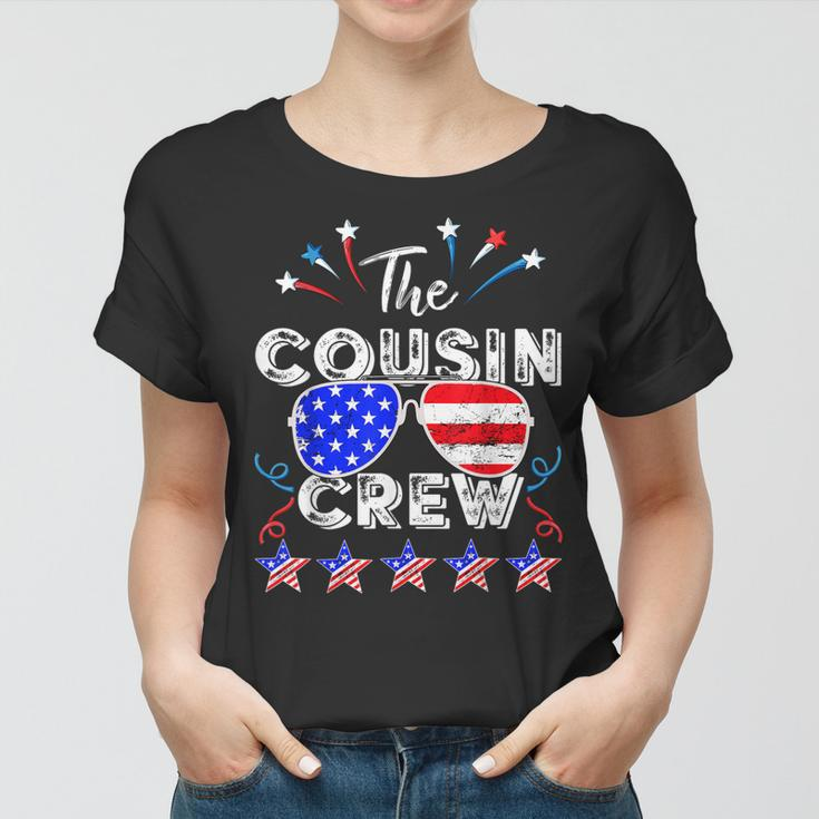 Cousin Crew 4Th Of July Patriotic American Family Matching V2 Women T-shirt