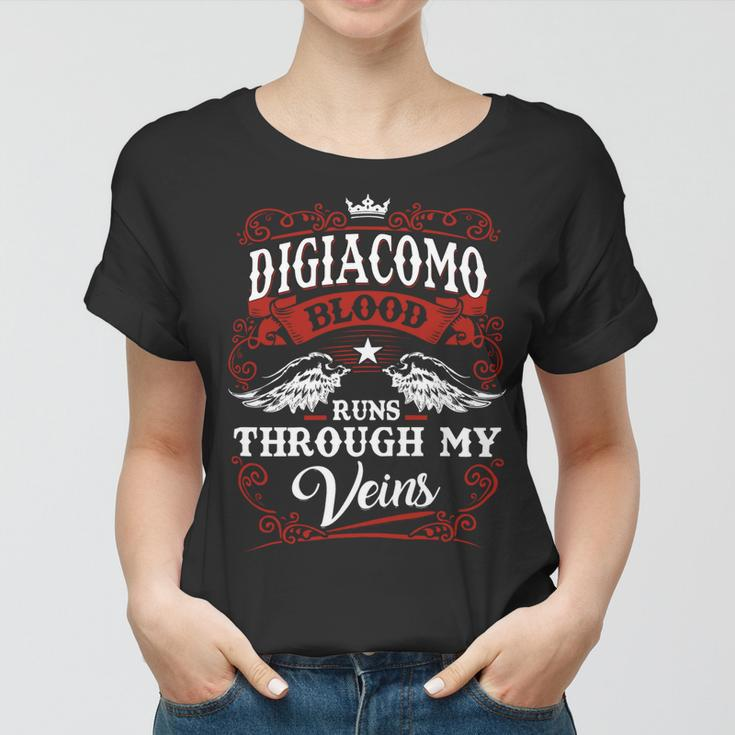 Digiacomo Name Shirt Digiacomo Family Name V2 Women T-shirt