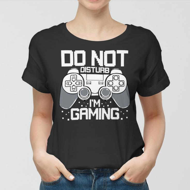 Do Not Disturb Gaming Gameplay Software Egaming Winner Pun 24Ya66 Women T-shirt