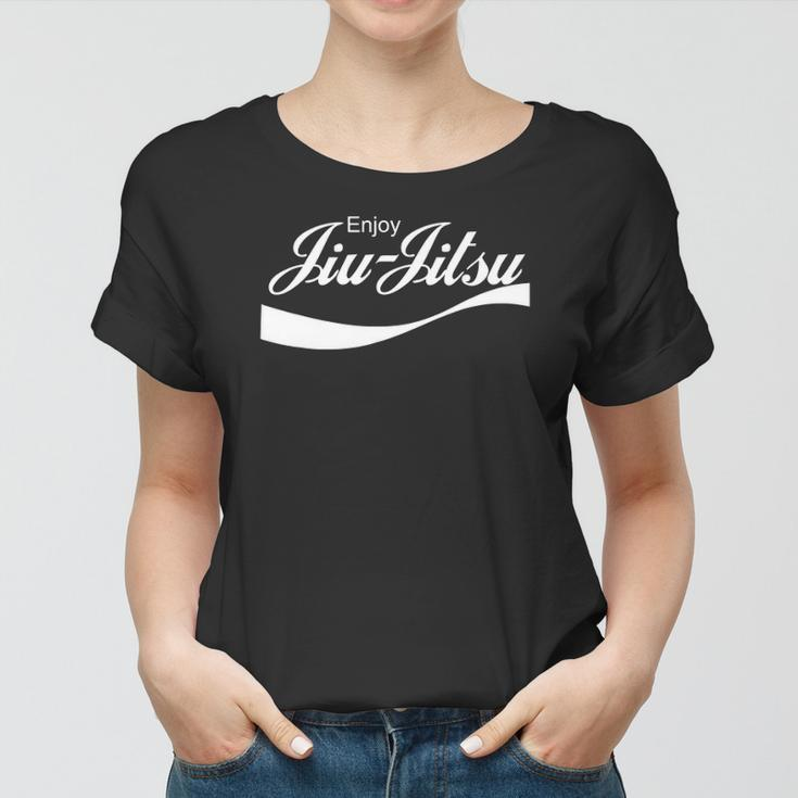 Enjoy Jiu Jitsu Martial Arts Lovers Gift Women T-shirt