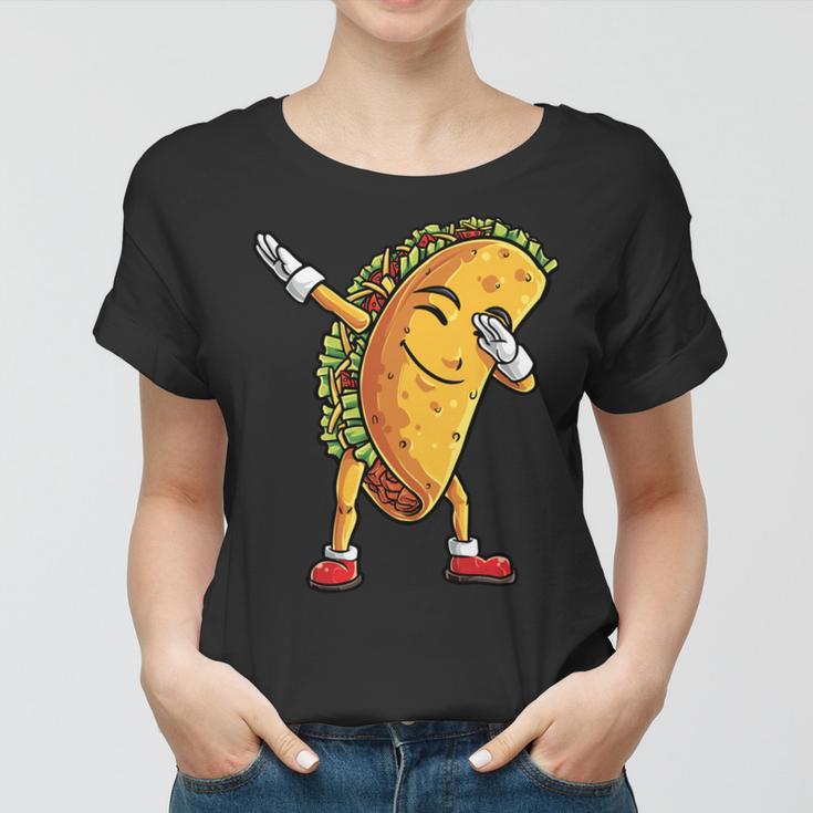 Funny Dabbing Taco Cinco De May Mexican Food V5 Women T-shirt