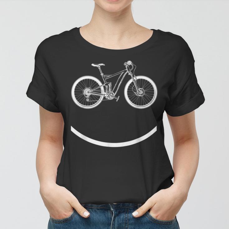 Funny Mountain Bike Evolution Biker Best V4 Women T-shirt