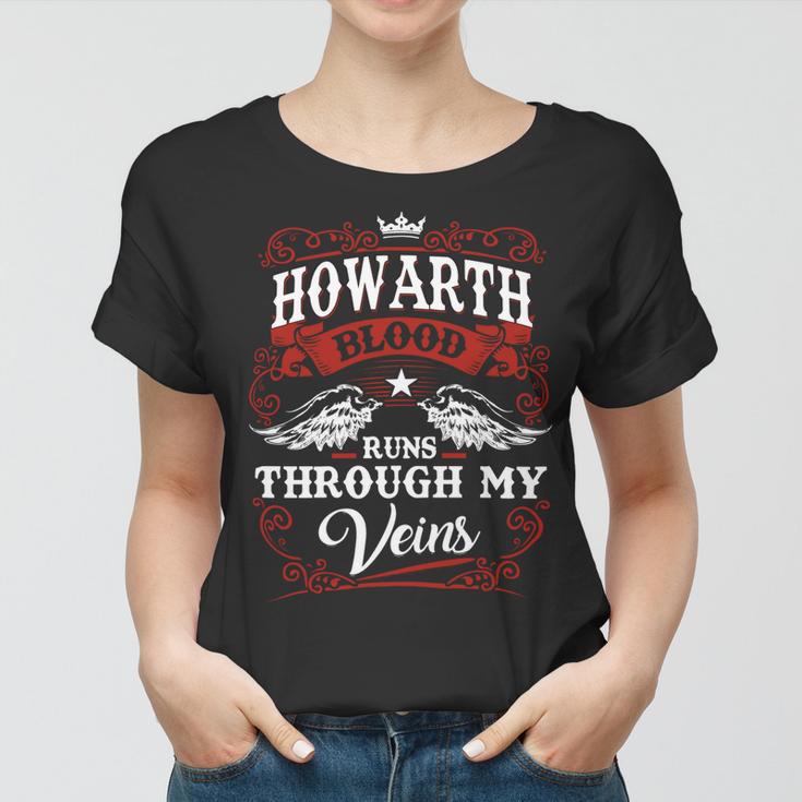 Howarth Name Shirt Howarth Family Name V2 Women T-shirt