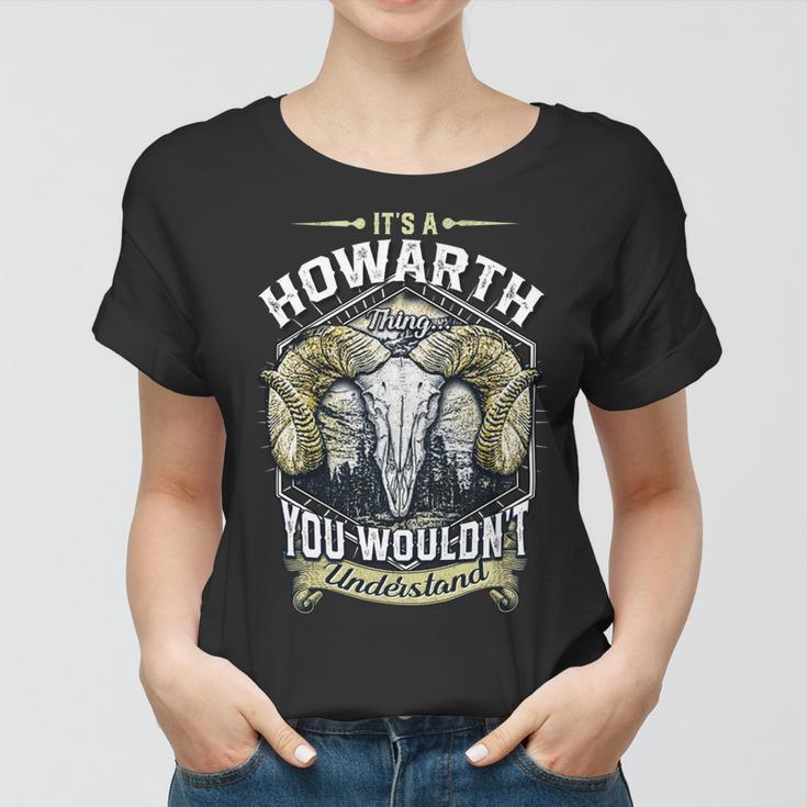 Howarth Name Shirt Howarth Family Name V3 Women T-shirt