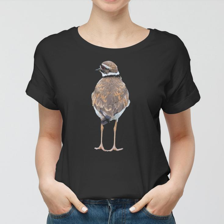 Killdeer Cute Graphic Tee Birding Gift Bird Lover Women T-shirt