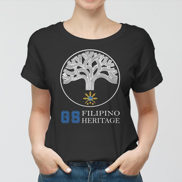 Oakland Filipino Pilipinas Basketball Heritage Women T-shirt