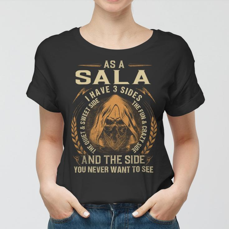 Sala Name Shirt Sala Family Name V2 Women T-shirt