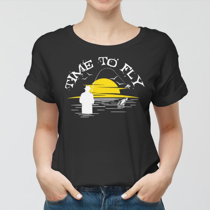 Time To Fly Fish 49 Trending Shirt Women T-shirt