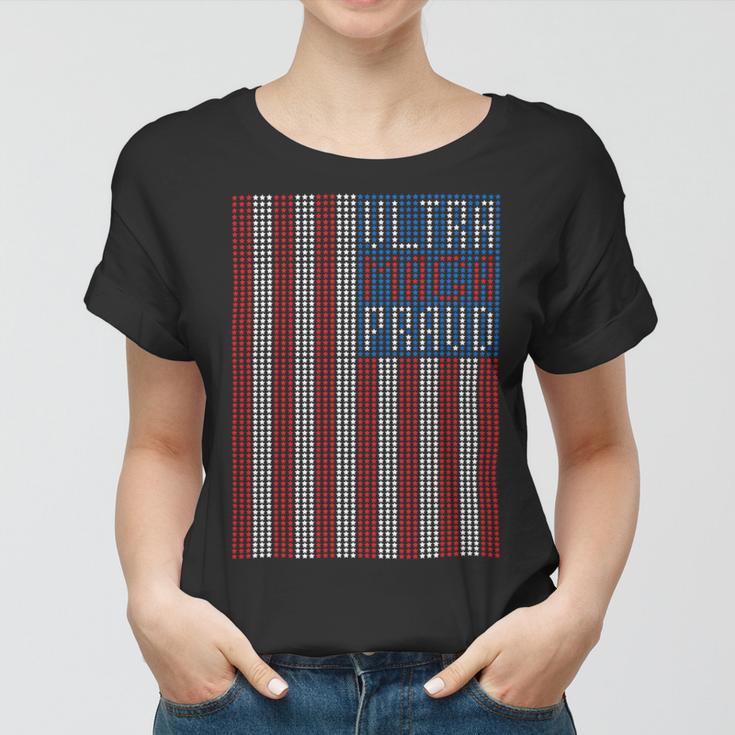 Ultra Maga Proud Patriotic Tshirt Women T-shirt