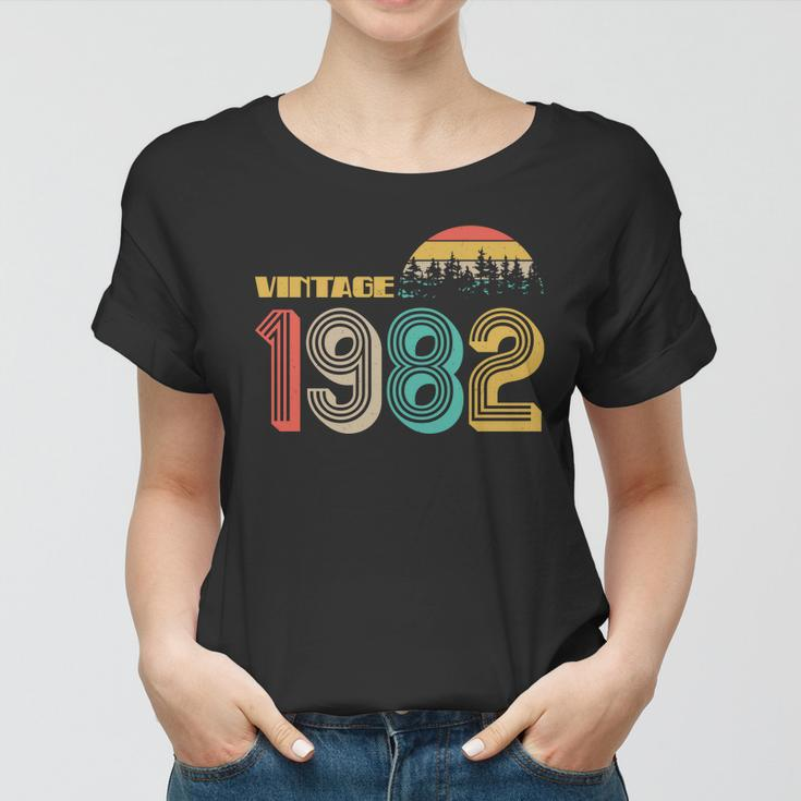Vintage 1982 Sun Wilderness 40Th Birthday V2 Women T-shirt