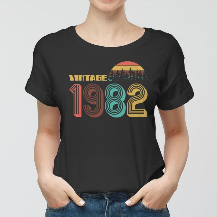 Vintage 1982 Sun Wilderness 40Th Birthday Women T-shirt