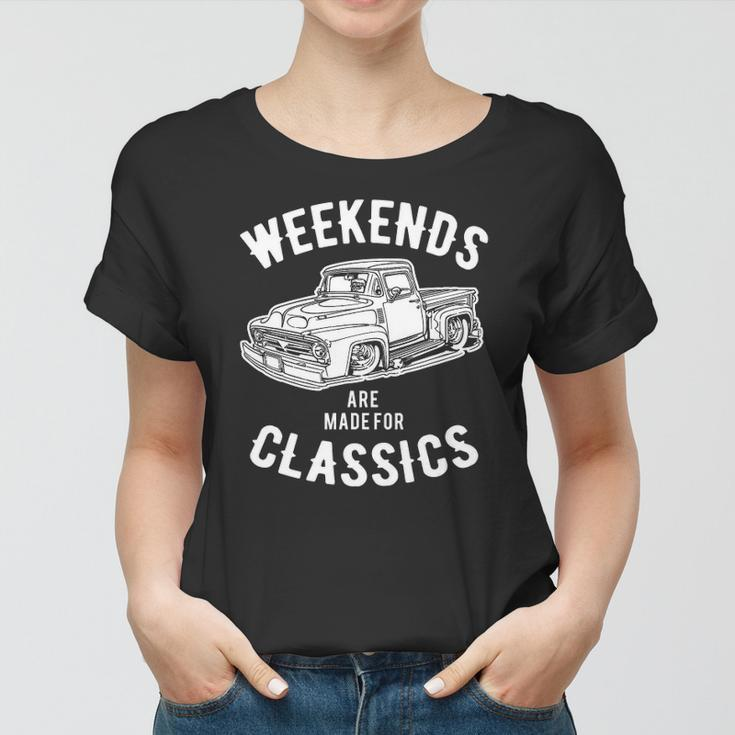 Weekend Classics Vintage Truck Women T-shirt