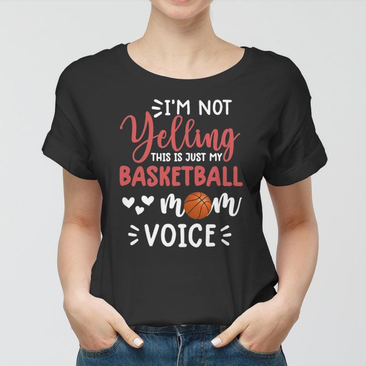 Womens Basketball Mom Tee Funny Basketball S For Women Women T-shirt