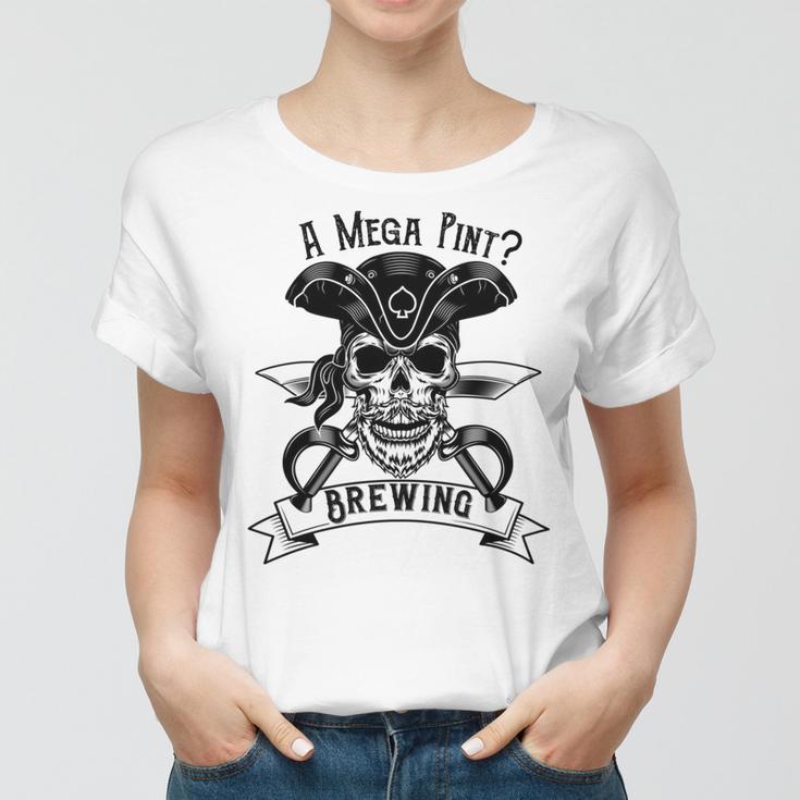 A Mega Pint Brewing Pirate Of The Mega Pint Women T-shirt