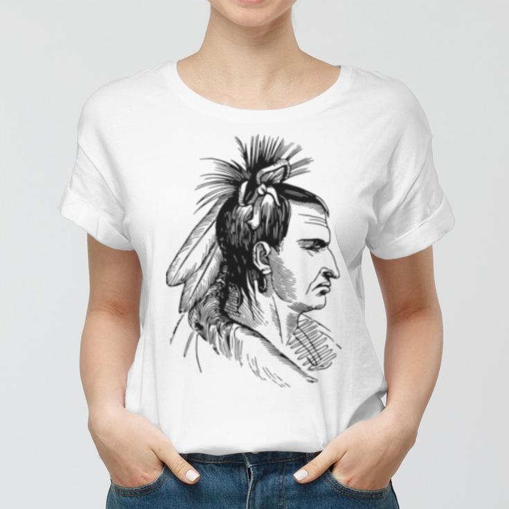 American Native Indian Graphics Women T-shirt