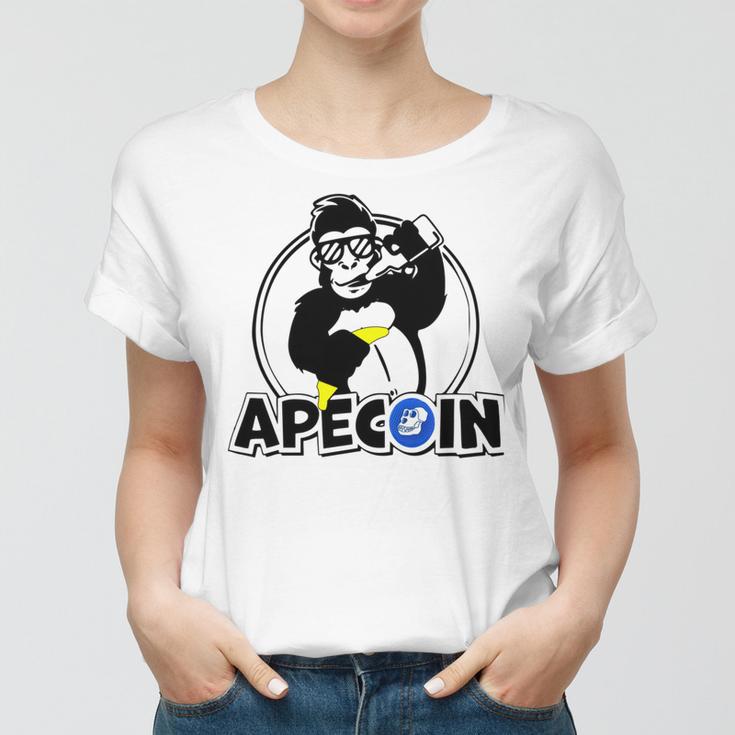 Apecoin Funny Women T-shirt