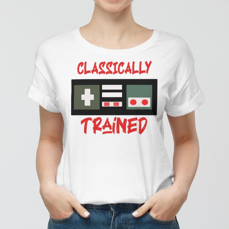 Classically Trained Shirt Funny Gamer Shirt Gamer Shirt Video Game Shirt Gamer Gift Funny Musician Shirt Women T-shirt