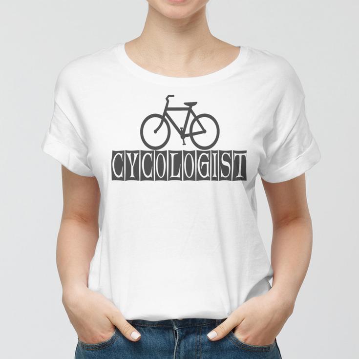 Cycologist Forever Sticker Women T-shirt