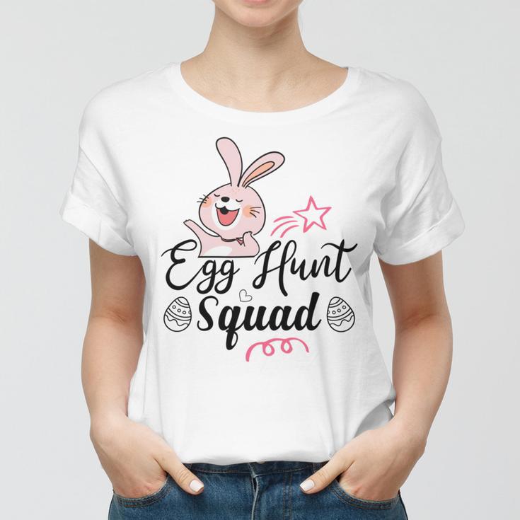 Egg Hunt Squad Women T-shirt