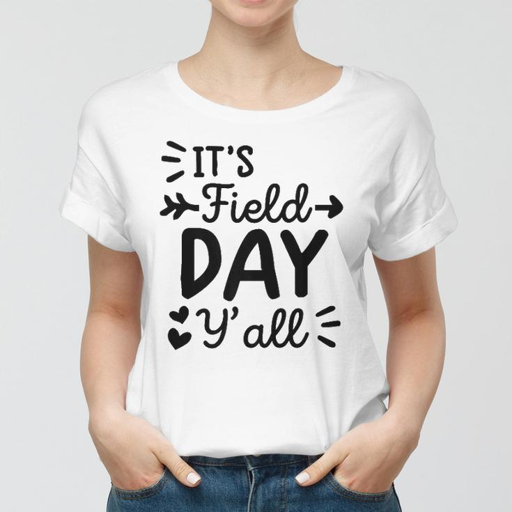 Field Day Green For Teacher Field Day Tee School Women T-shirt