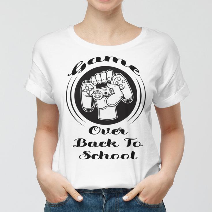 Game Over Back To School Women T-shirt