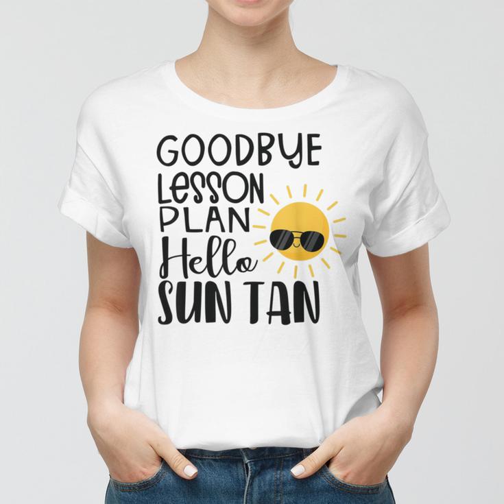 Good Bye School Hello Summer Women T-shirt