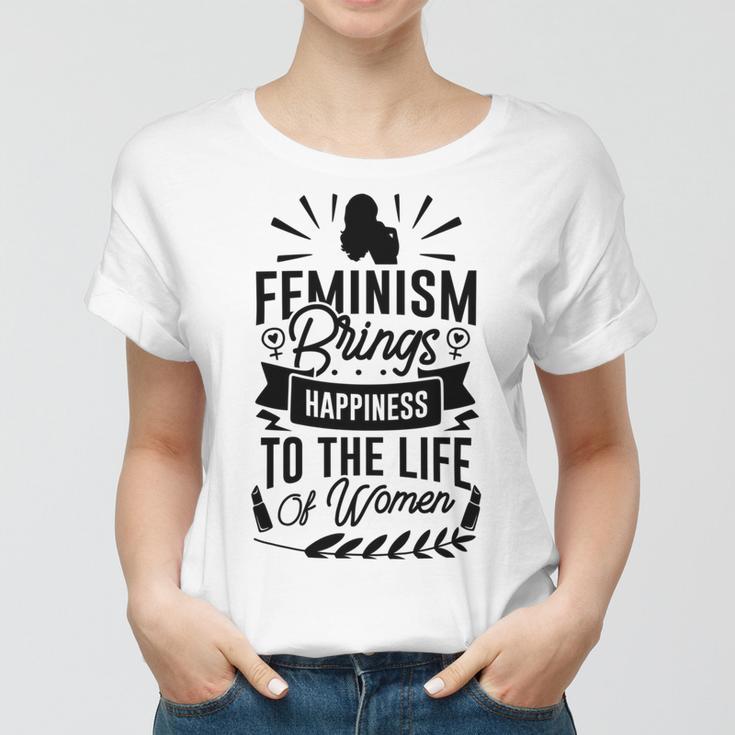 Happy Feminist Women T-shirt